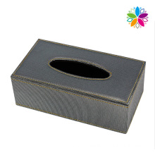 Leather Covered Rectangle Tissue Box (ZJH067)